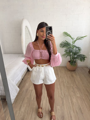 Cropped Luiza — Promoção