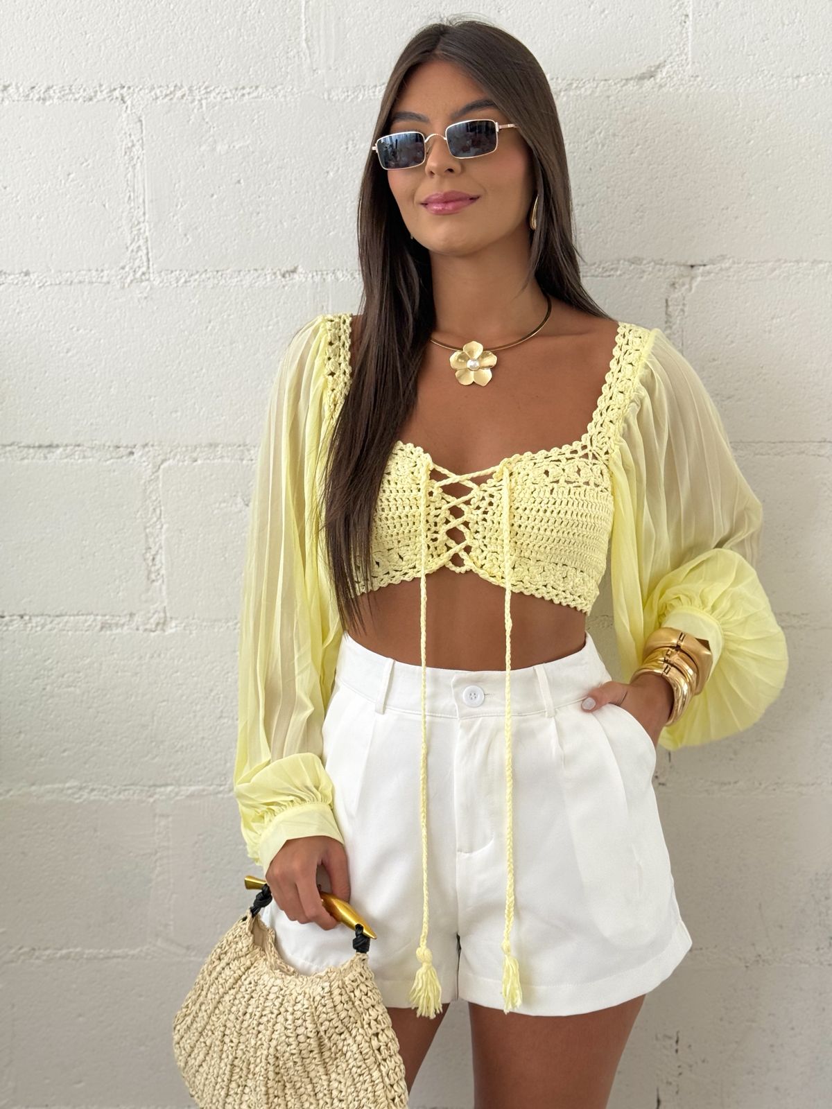 Cropped Luiza — Promoção