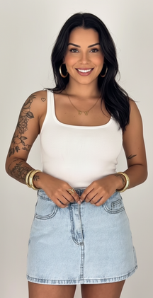 Short Saia — Promoção