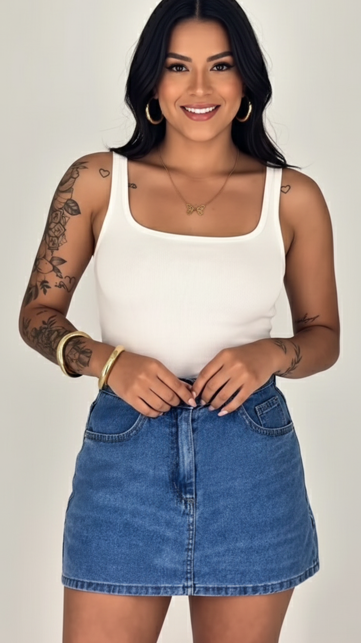 Short Saia — Promoção