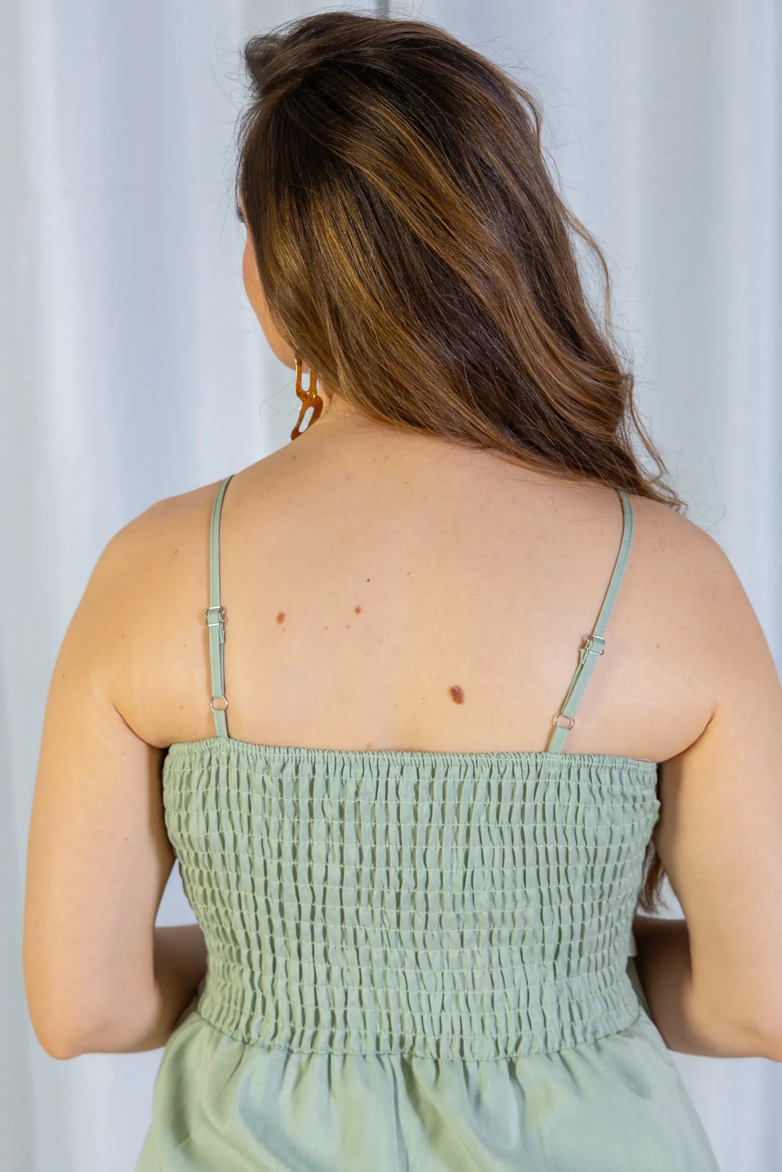 Macacão Assimétrico Alfaiataria Lux Detalhe Fivela Taís Araújo Verde