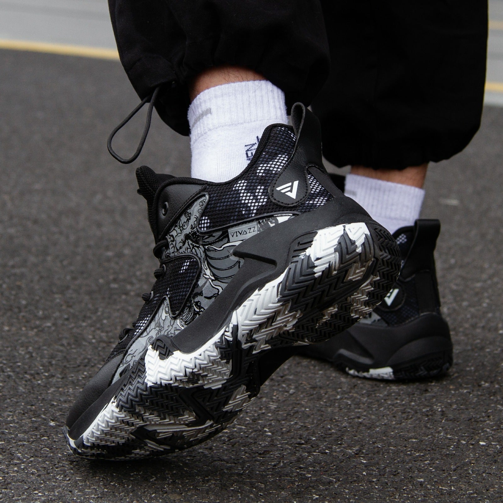 Tênis de Vôlei Grafite Original | Respirável e Antiderrapante