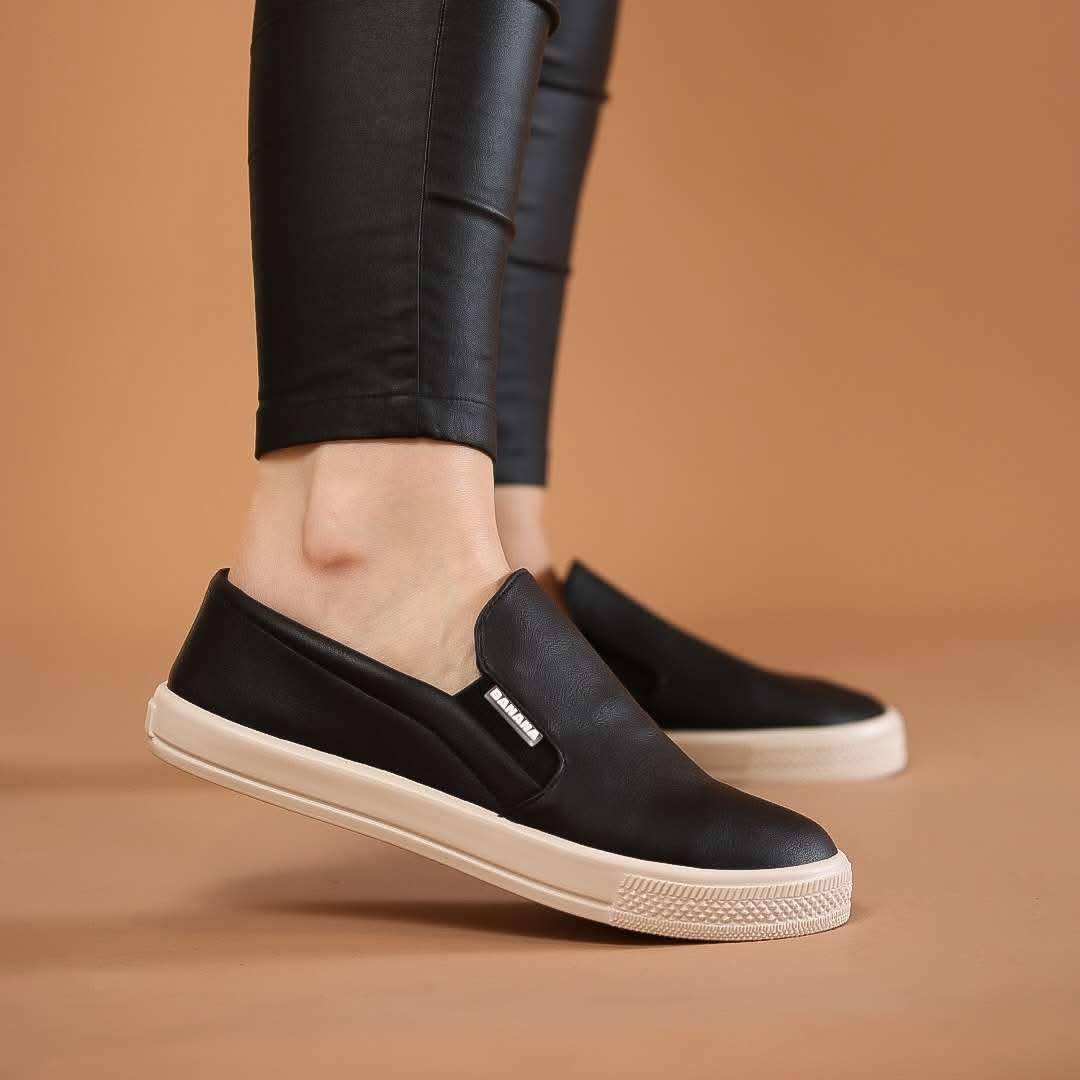 TENIS FEMININO SLIP ON BANANA NATHALIA