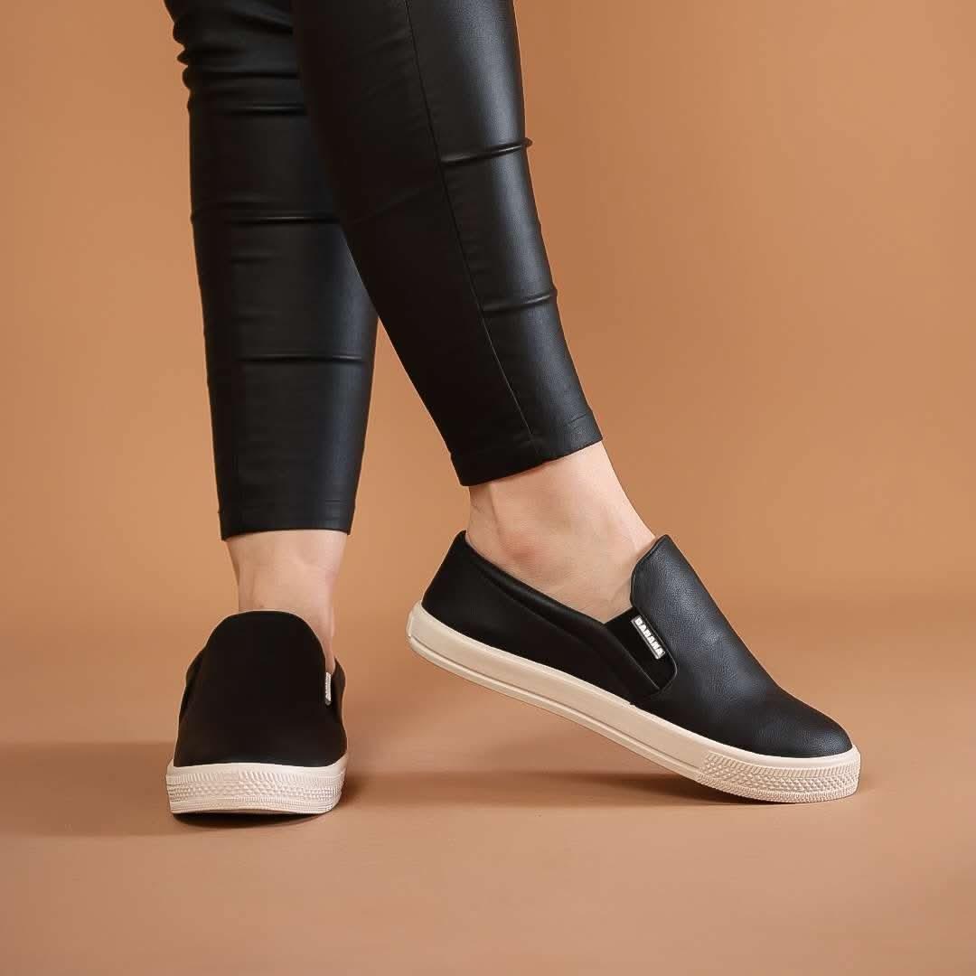 TENIS FEMININO SLIP ON BANANA NATHALIA