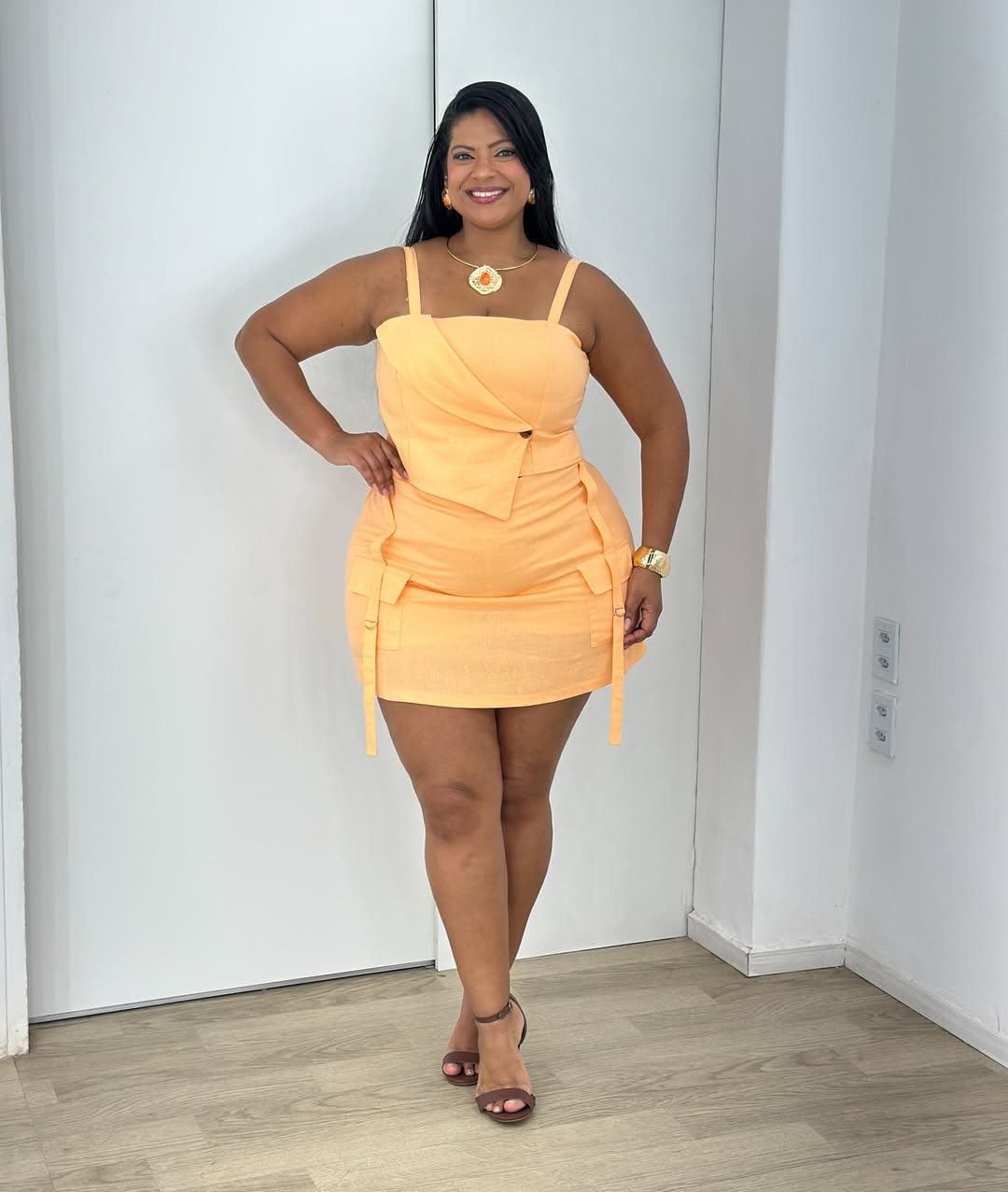 Conjunto Linho com Elastano — Entrega Rápida