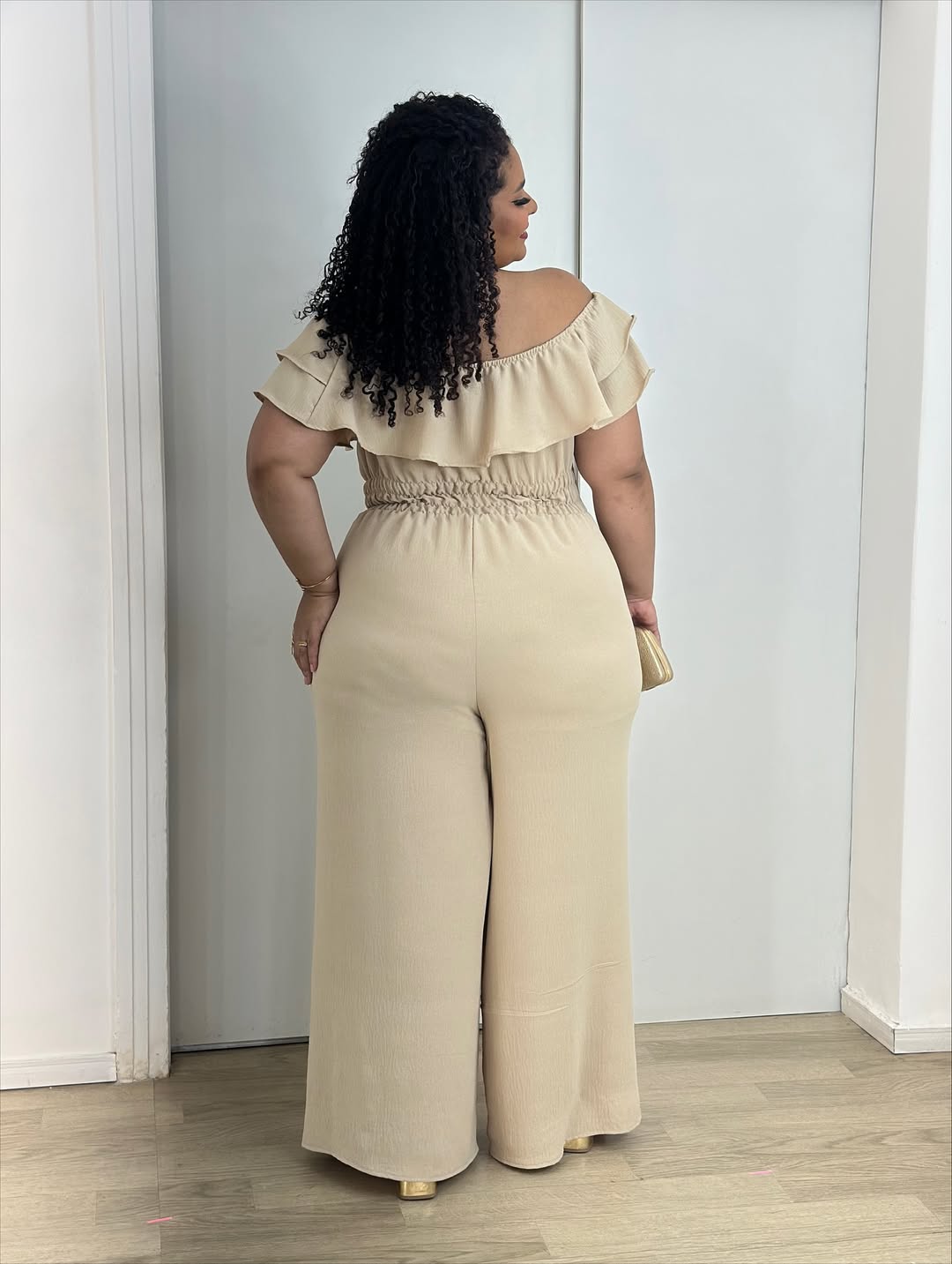 Macacão Tainara  — Entrega Rápida — 50% Elastano e 50% Algodão