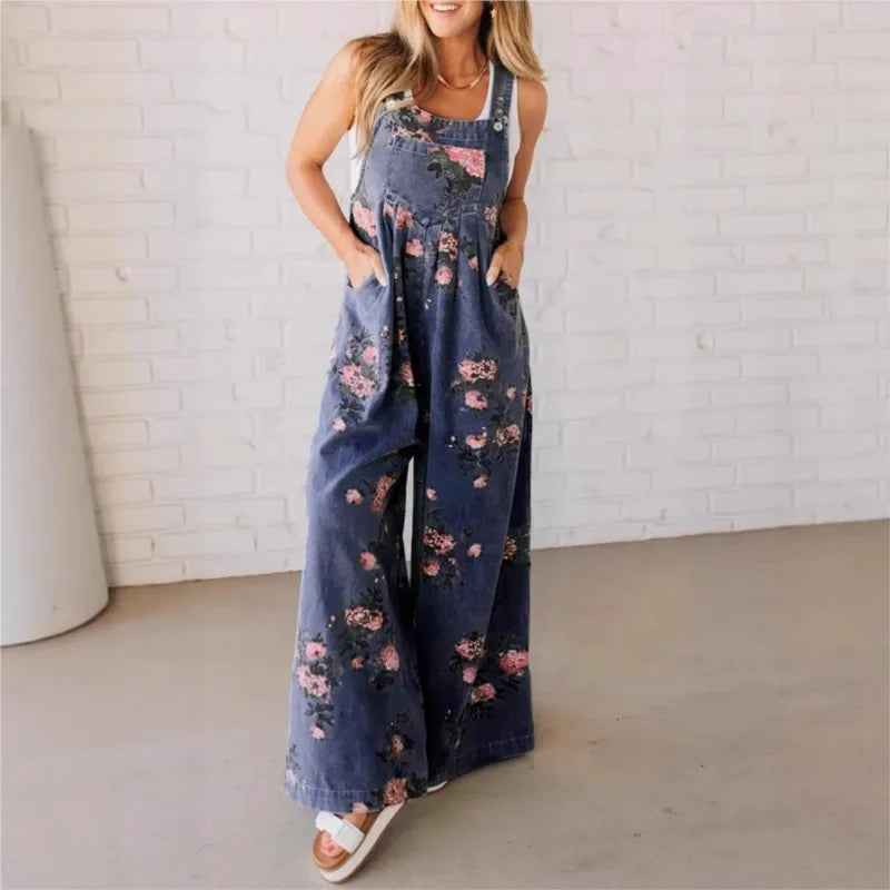 Macacão Feminino Estampa Floral