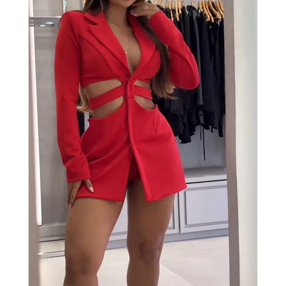 Macaquinho Blazer Casual