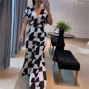 Macacão Casual Mosaico