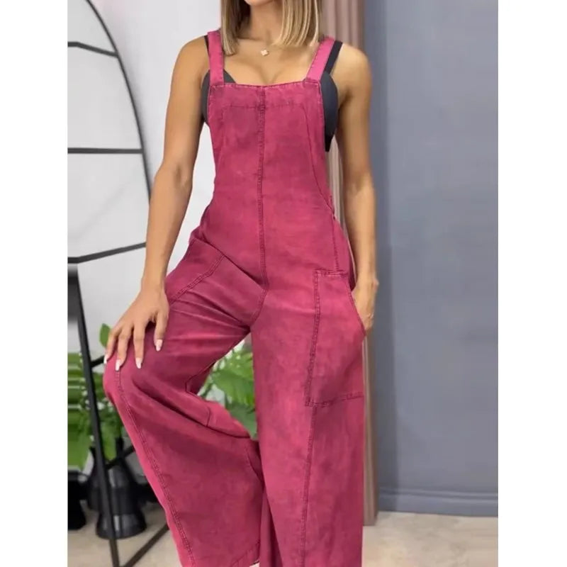 Macacão Jardineira Feminina