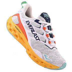 LANÇAMENTO - Tênis de Corrida Everlast Climber Run - Branco / Azul - Unissex