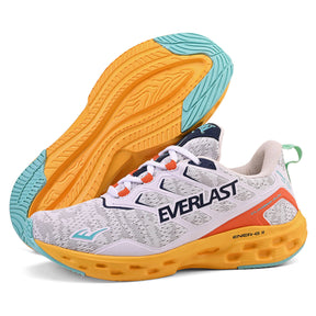 LANÇAMENTO - Tênis de Corrida Everlast Climber Run - Branco / Azul - Unissex
