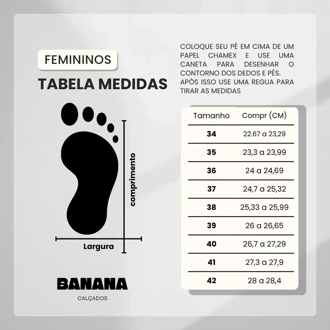 TENIS FEMININO SAMBA CONFORTO VALENTINA