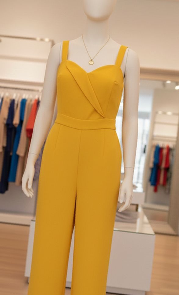 Macacão Sônia — Entrega Rápida — 50% Elastano e 50% Algodão