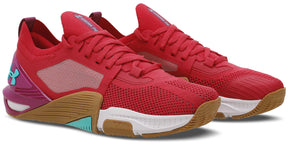 LANÇAMENTO - Tênis de Cross Under Armour Tribase Cross 2 - Coral  - Feminino