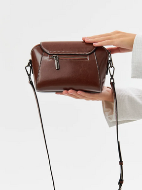 Bolsa Transversal Pequena Couro Daisy