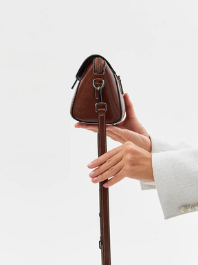 Bolsa Transversal Pequena Couro Daisy