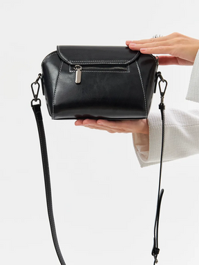 Bolsa Transversal Pequena Couro Daisy