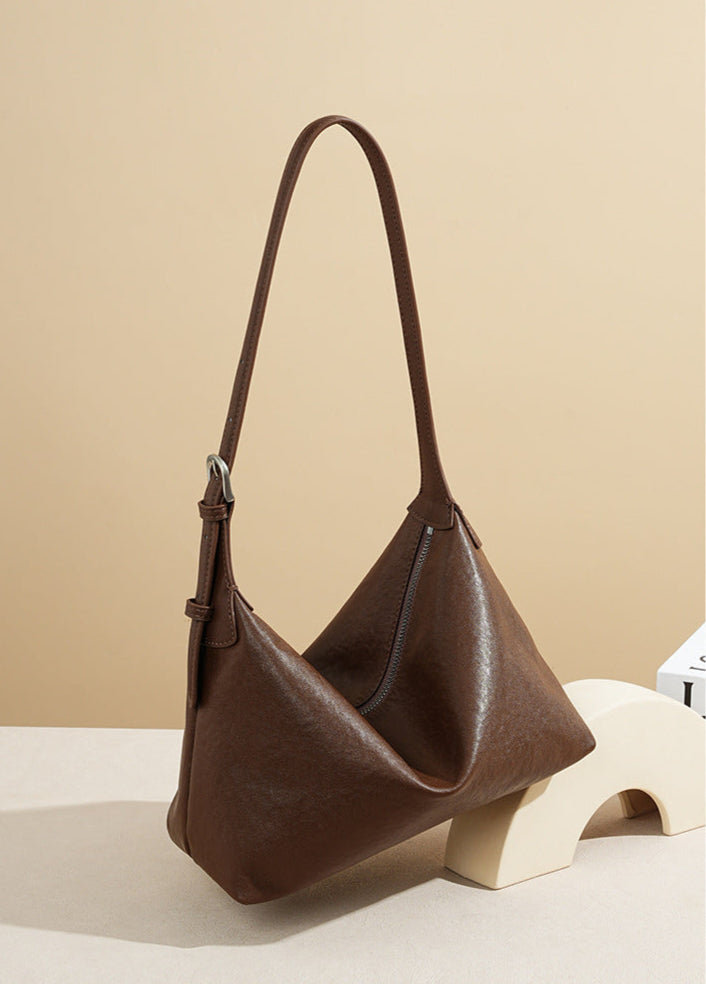 Bolsa de Ombro em Couro Legítimo Louise