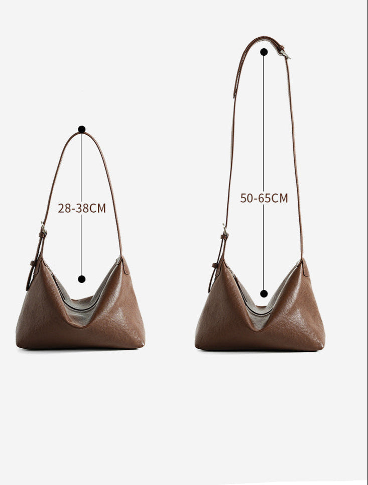 Bolsa de Ombro em Couro Legítimo Louise