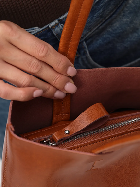 Bolsa Tote Grande Couro Legítimo Viena