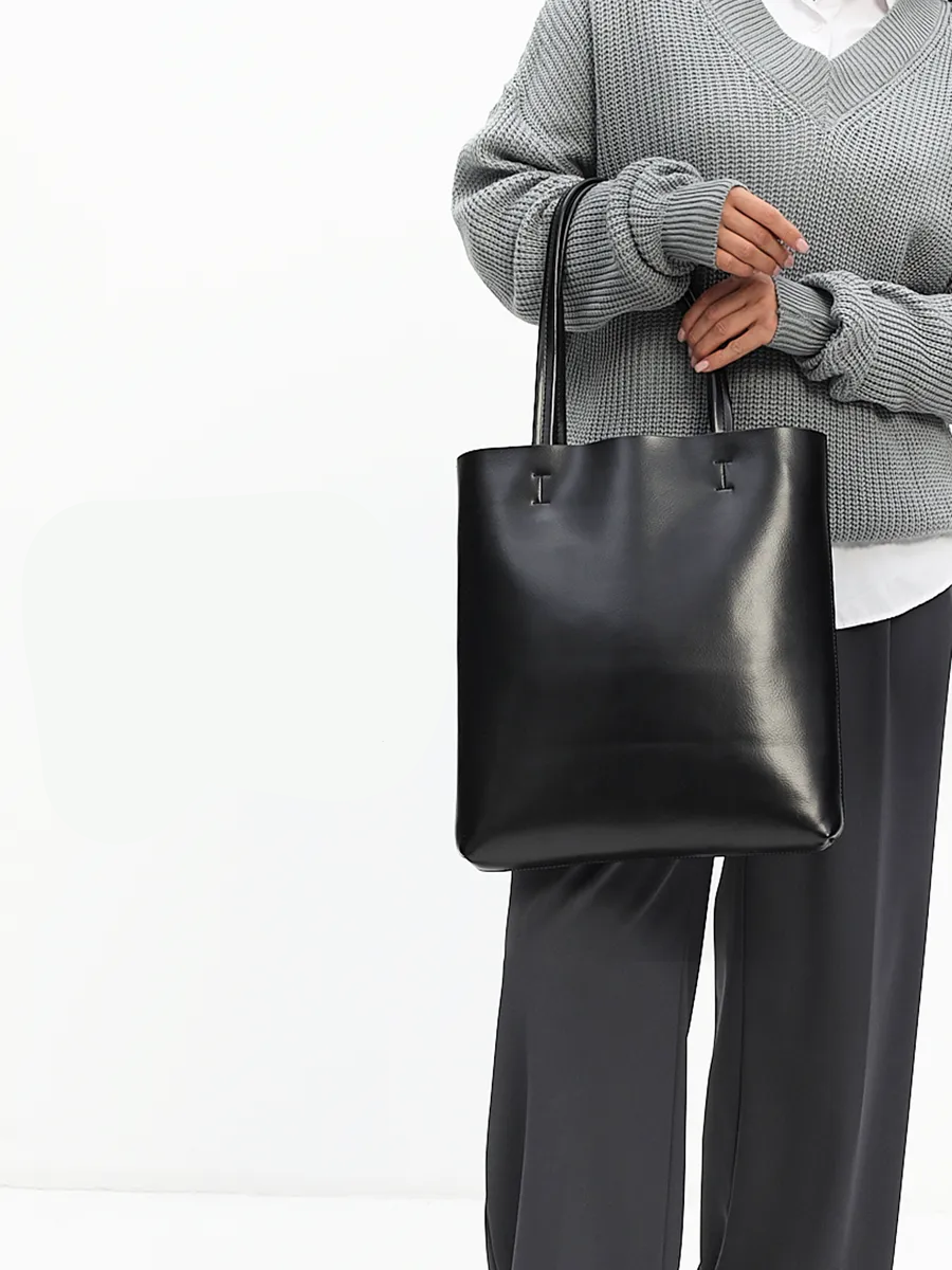 Bolsa Tote Grande Couro Legítimo Viena