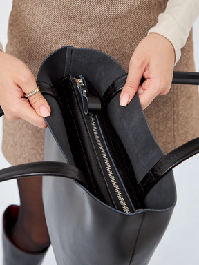 Bolsa Tote Grande Couro Legítimo Viena