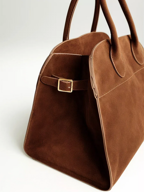 Bolsa Tote Grande Suede Hazel