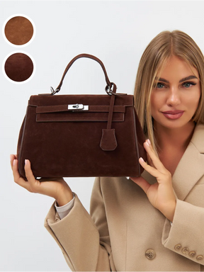 Bolsa Classic Média Suede Madri