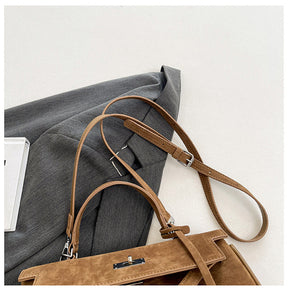 Bolsa Classic Média Suede Madri