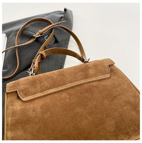 Bolsa Classic Média Suede Madri
