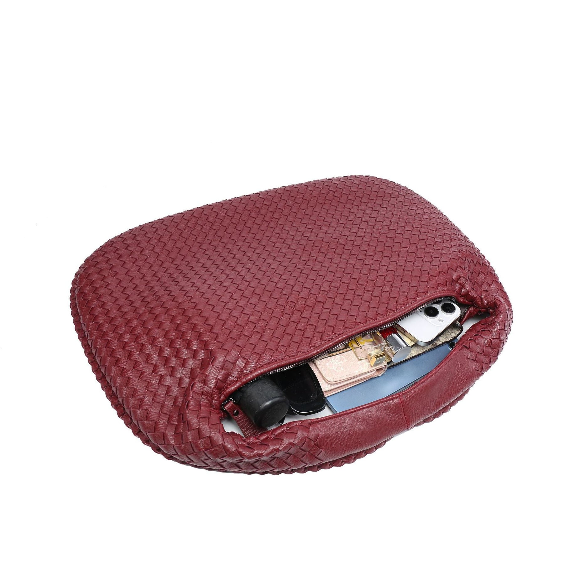 Bolsa de Ombro Maxi Trançada Havana