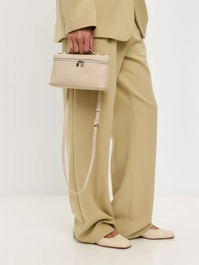 Bolsa Transversal Pequena Couro Legítimo Sintra