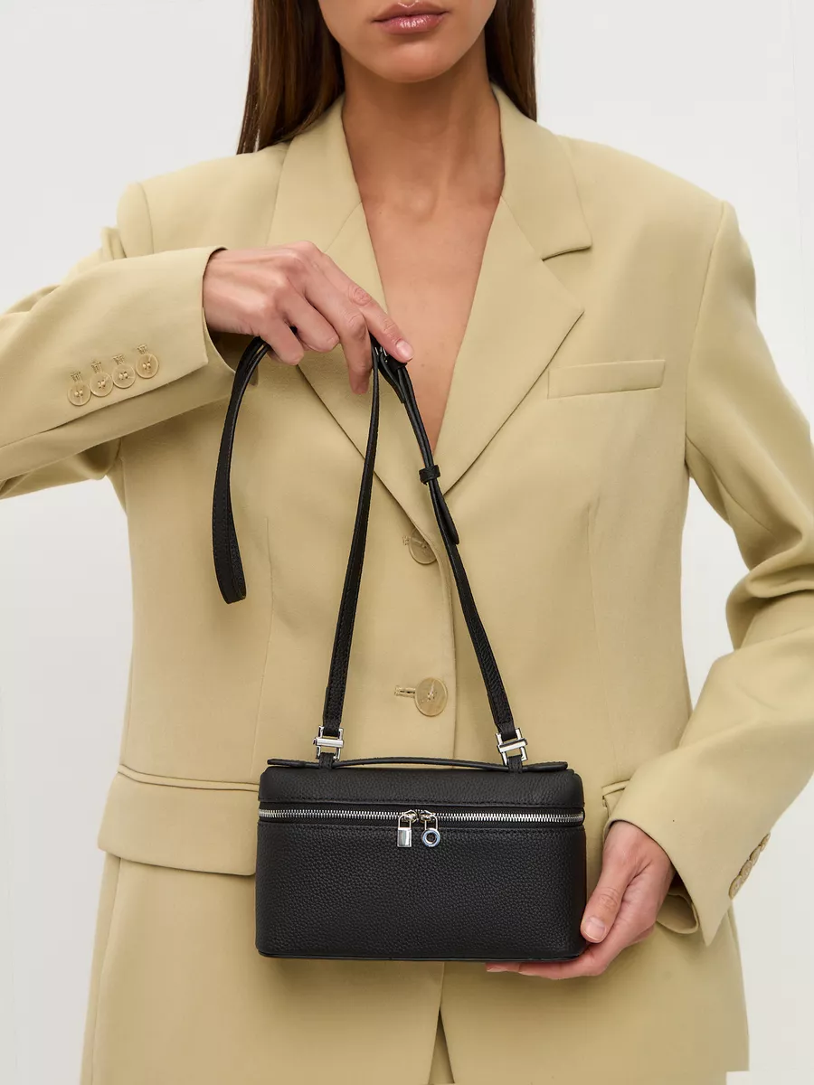 Bolsa Transversal Pequena Couro Legítimo Sintra