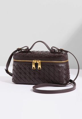 Bolsa Pequena Trançada Manila