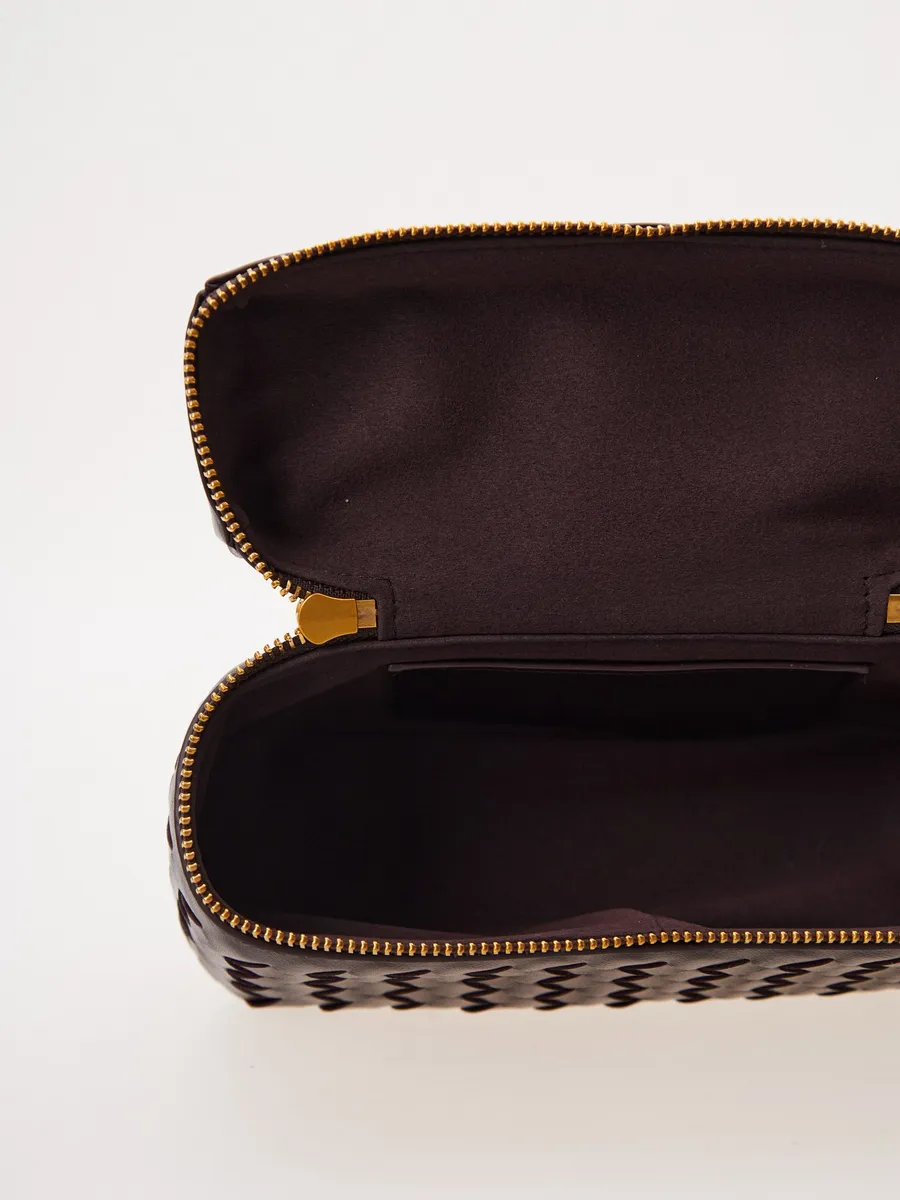 Bolsa Pequena Trançada Manila