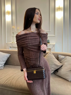 Bolsa Pequena Trançada Manila