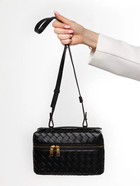 Bolsa Pequena Trançada Manila