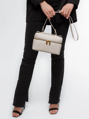 Bolsa Pequena Trançada Manila