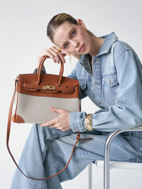 Bolsa Classic Média Zaya Bicolor