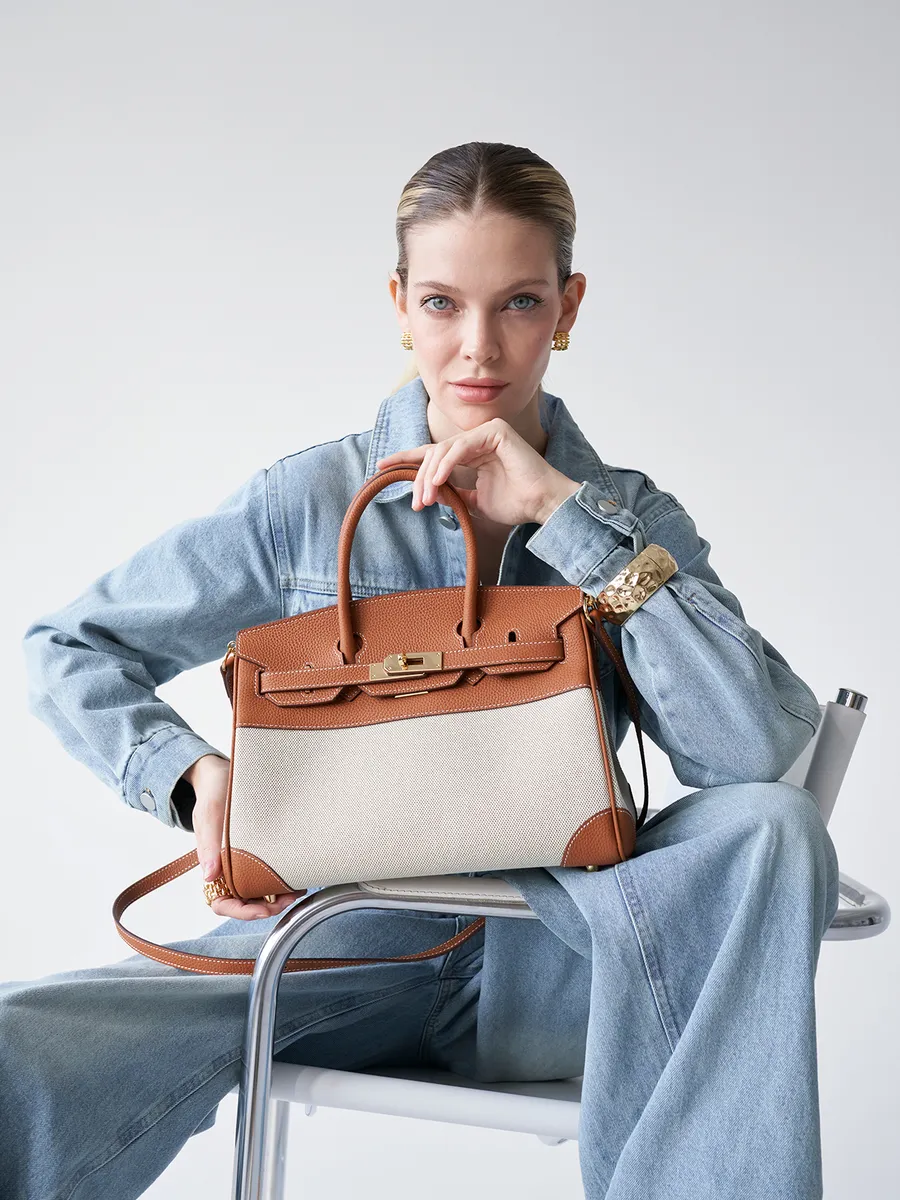 Bolsa Classic Média Zaya Bicolor