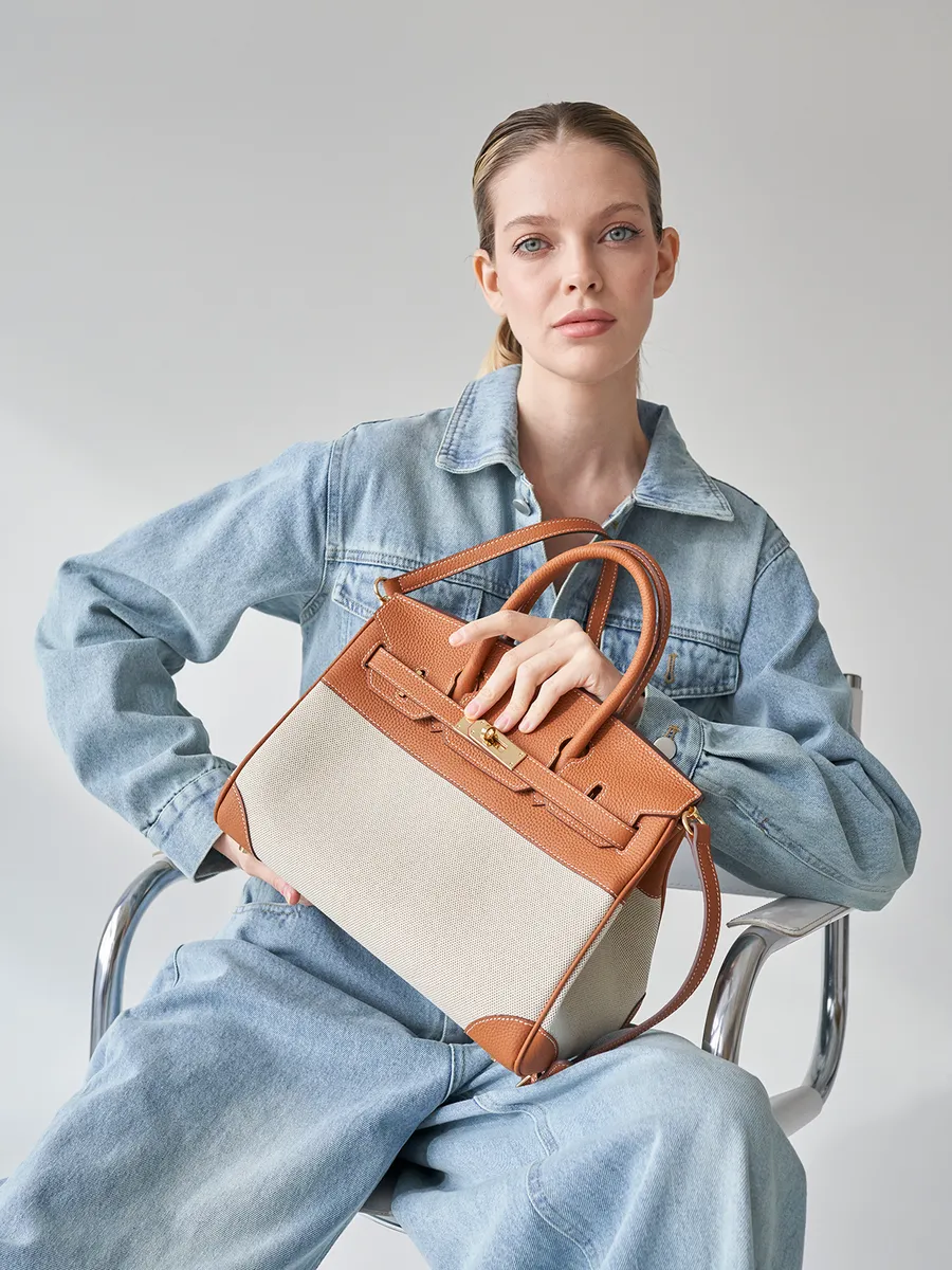 Bolsa Classic Média Zaya Bicolor