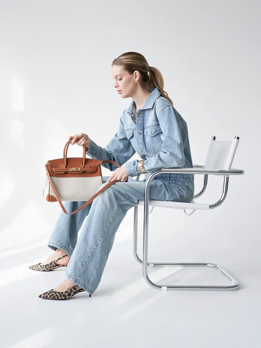 Bolsa Classic Média Zaya Bicolor