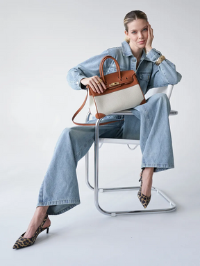 Bolsa Classic Média Zaya Bicolor