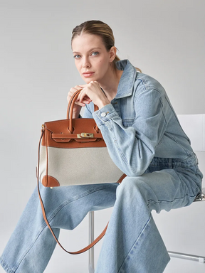 Bolsa Classic Média Zaya Bicolor