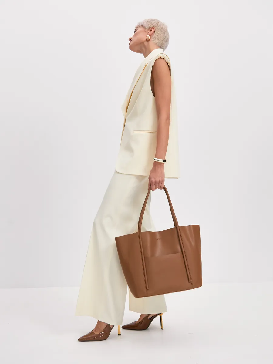 Bolsa Tote Couro Legítimo Lolla