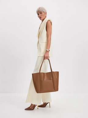 Bolsa Tote Couro Legítimo Lolla