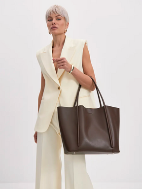 Bolsa Tote Couro Legítimo Lolla