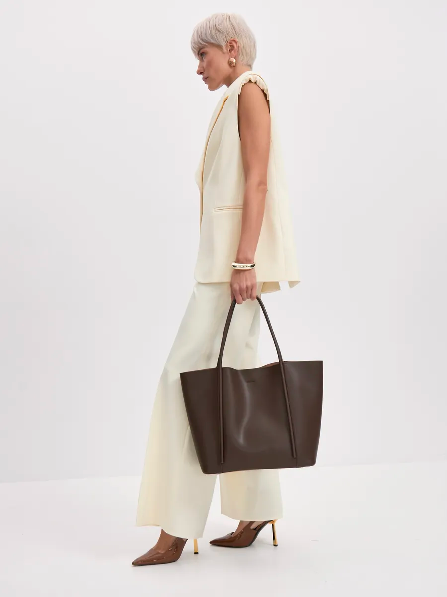 Bolsa Tote Couro Legítimo Lolla