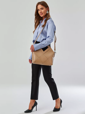 Bolsa Trançada Couro Legítimo Jacarta